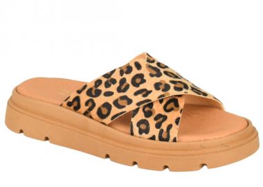 Παντόφλες εξόδου γυναικείες Πλατφόρμες | Υφαντίδης | 121003 | Λεοπάρ - Υφαντίδης - 